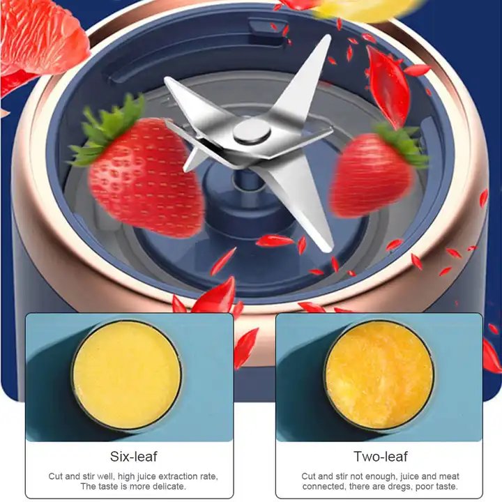 2024 Hot Selling Mini Portable Juicer Blender Citrus Orange Juicer Extractor Machine Blender For Household
