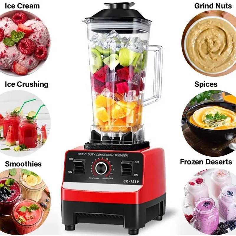 2023 hot sell multifunctional commercial machine kitchen fresh juicer 2 in 1 silver crest electric smoothie mixer blender