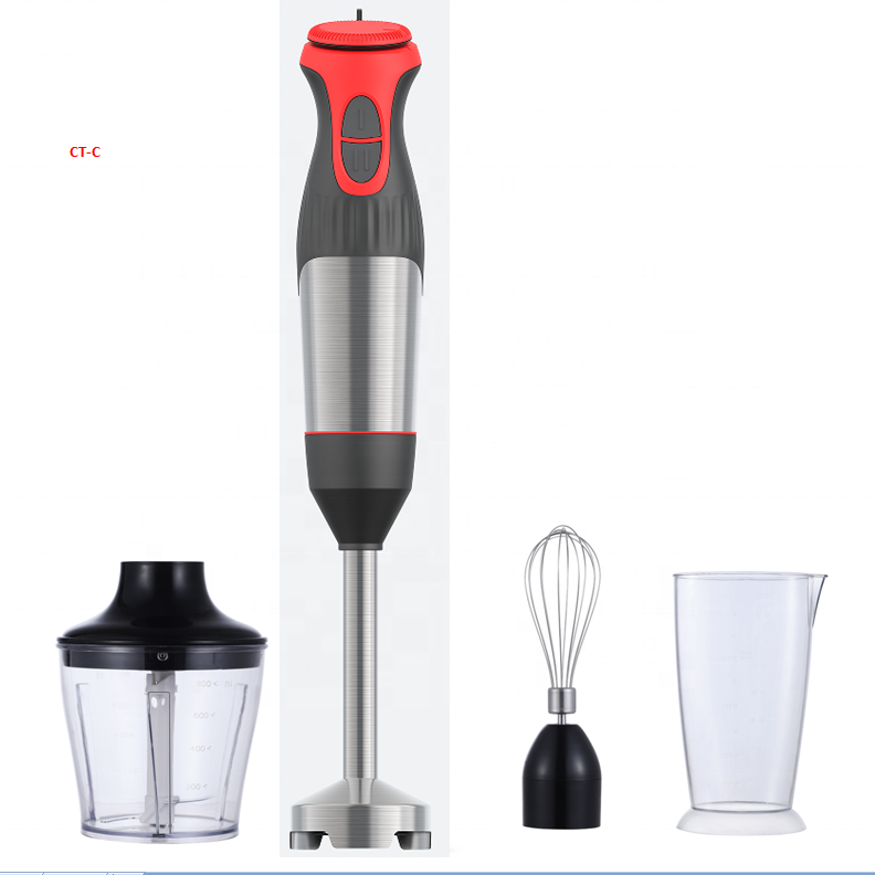 Household appliances professional electric stick immersion blender food mixer with chopper and beaker