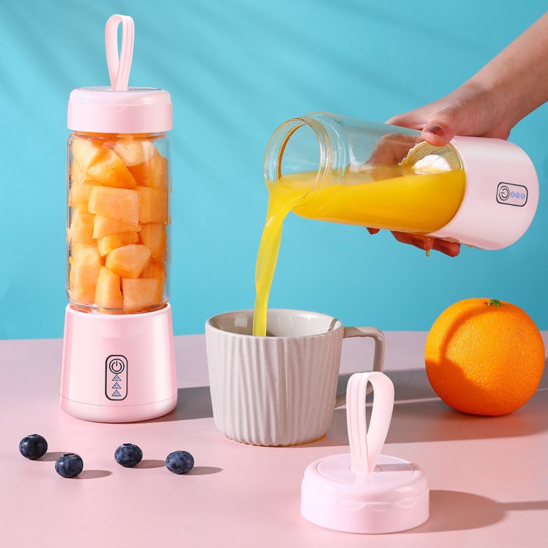 Wireless Hand Mini Electric Fruit Citrus Juicers Extractor Machine Usb Rechargeable Portable Orange Smoothie Blender And Juicer