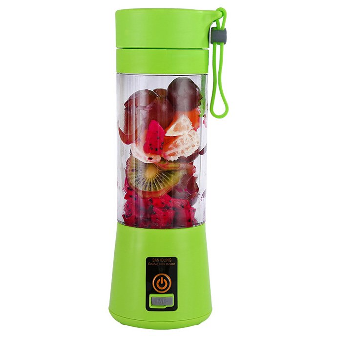 Portable Blender for Shakes and Smoothies, 6 Blades and USB Rechargeable, Fruit Veggie Juicer Mini Portable Mixer Cup