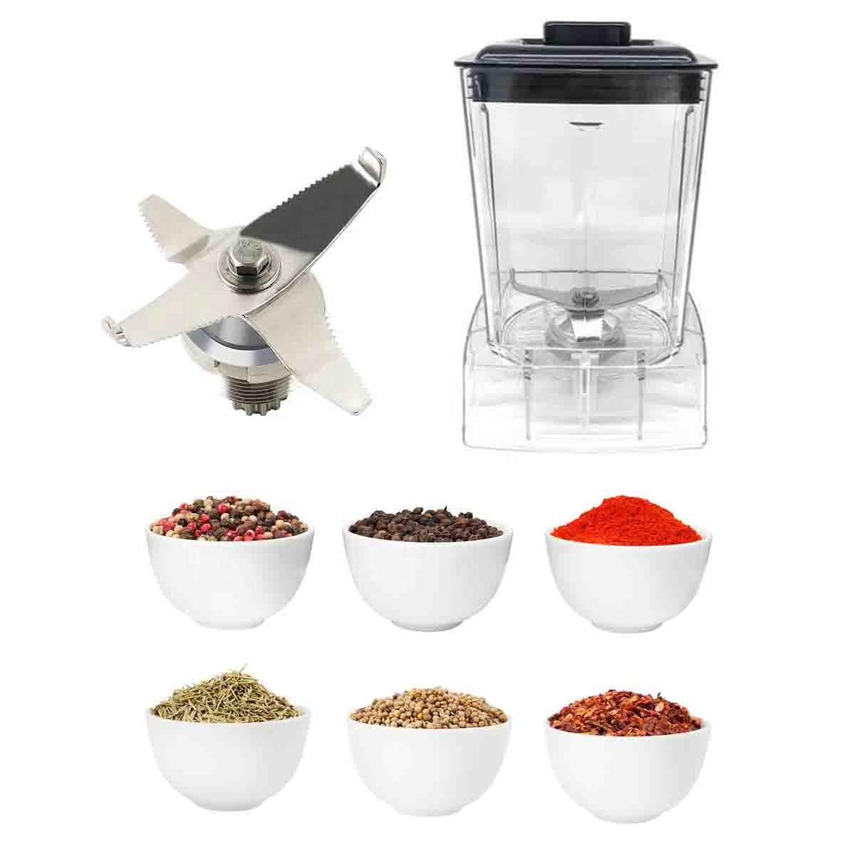 Factory OEM 2 in 1 5000W Powerful smoothie maker Table Nutrition blender