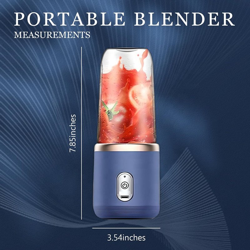 Portable Blender For Shakes And Smoothies,Rechargeable Mixers Fresh Fruit Juicers With Usb Charging