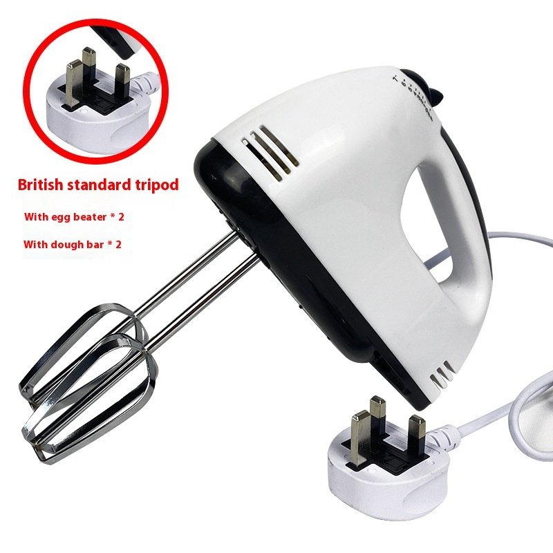 High-Power Household Electric Hand Blender Mini Mixer and Whipped Cream Machine for Baking