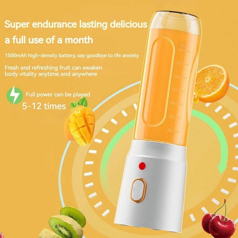 Rechargeable Blender Usb Juicer Orang Machine Slow Juicer Portable Electric Juicer Cup