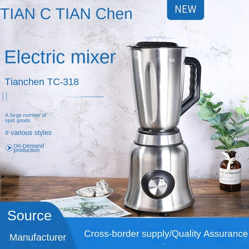 Factory Hot 850W 1.5L Household Commercial Sale Stainless Steel Mixer And Blender