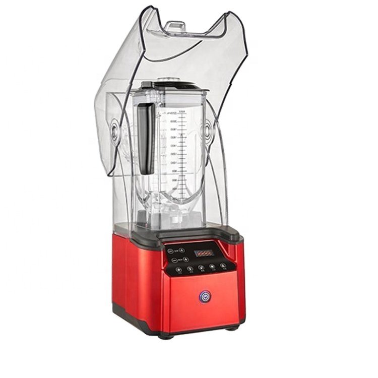 Commercial 2200W Juice Blender Smoothie Maker Blender with Sound Proof Cover