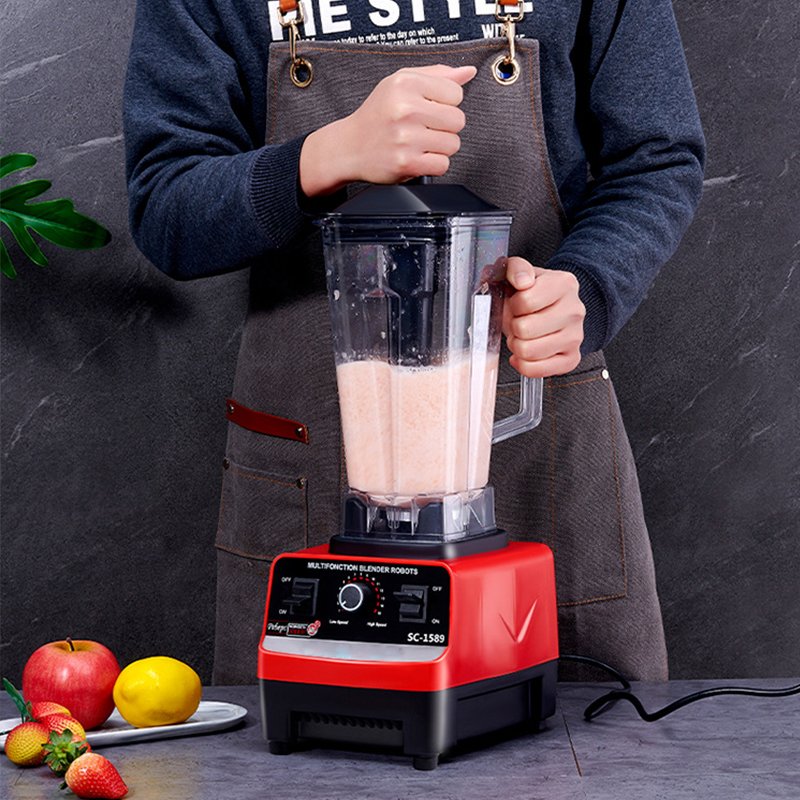 Dropshipping Electric Heavy Duty Batidoras Smoothie Food Processor Mixer Commercial Silver Crest Blenders and Juicers