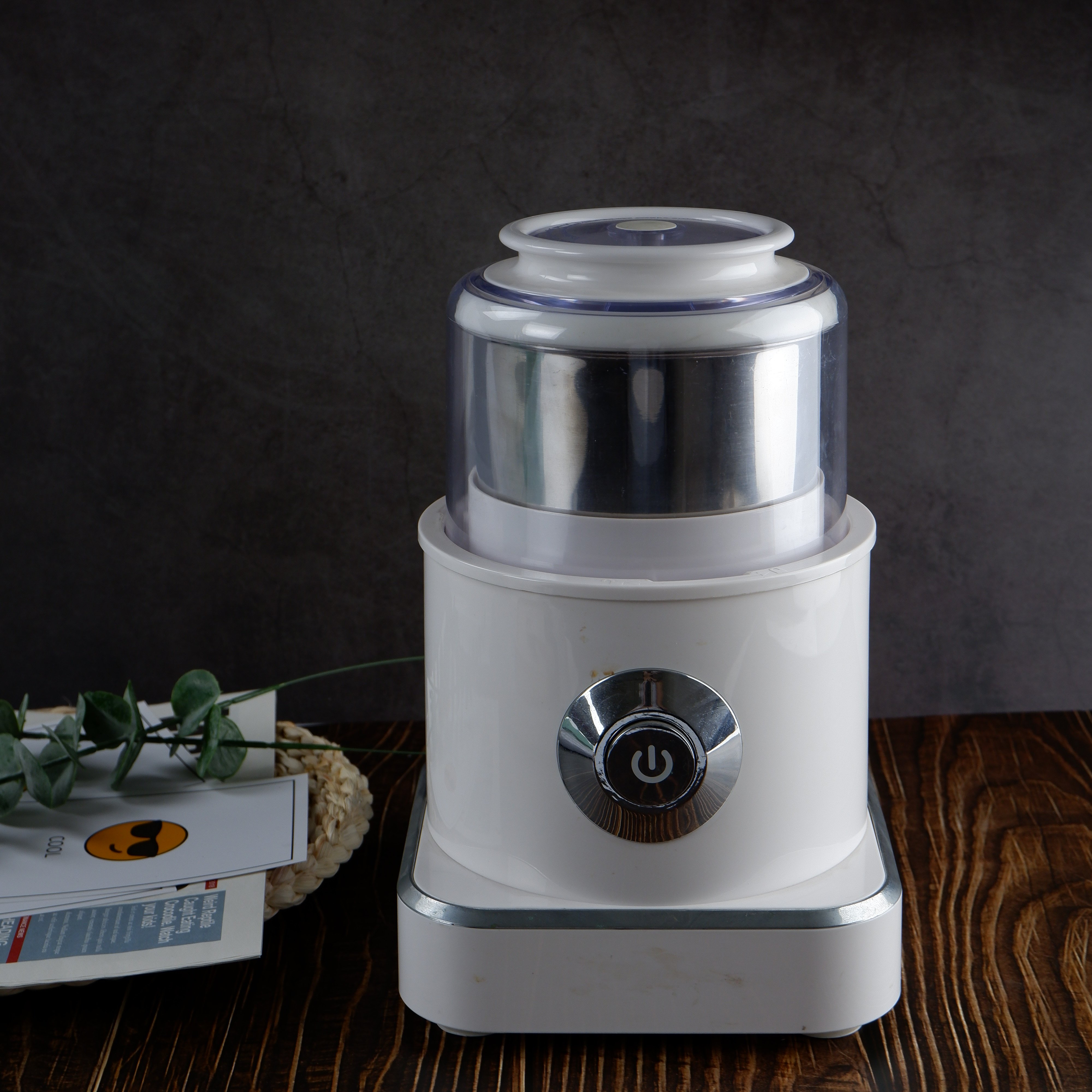 Electric Food Chopper with 2 layer blades Four SUS blades and Blender Vegetable Cutter Slicer Meat Grinder
