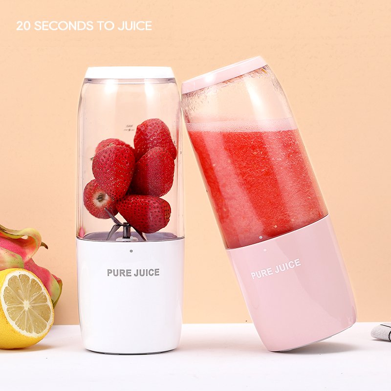 New Arrival 340ml Capacity Portable Food Processor Vegetable Blender Mixer Juicer Fruit Smoothie Blender Cup