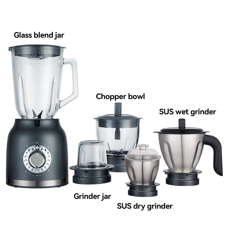 Electric Blender NK-B141 stainless steel jar mixer grinder