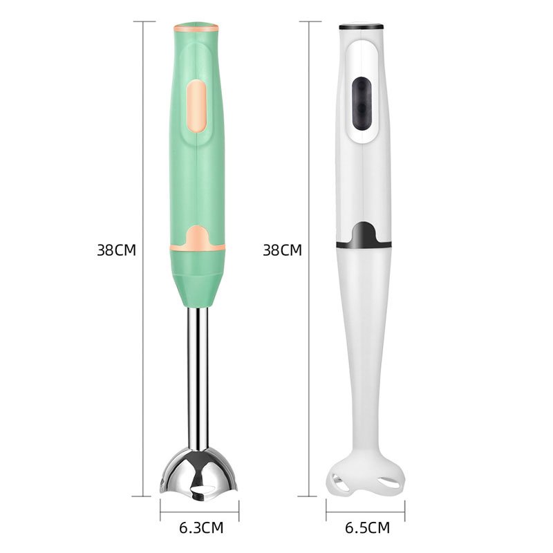 Electric Immersion Hand Blender Powerful Portable Easy Control Grip Stick Mixer for Smoothies Puree Baby Food & Soup