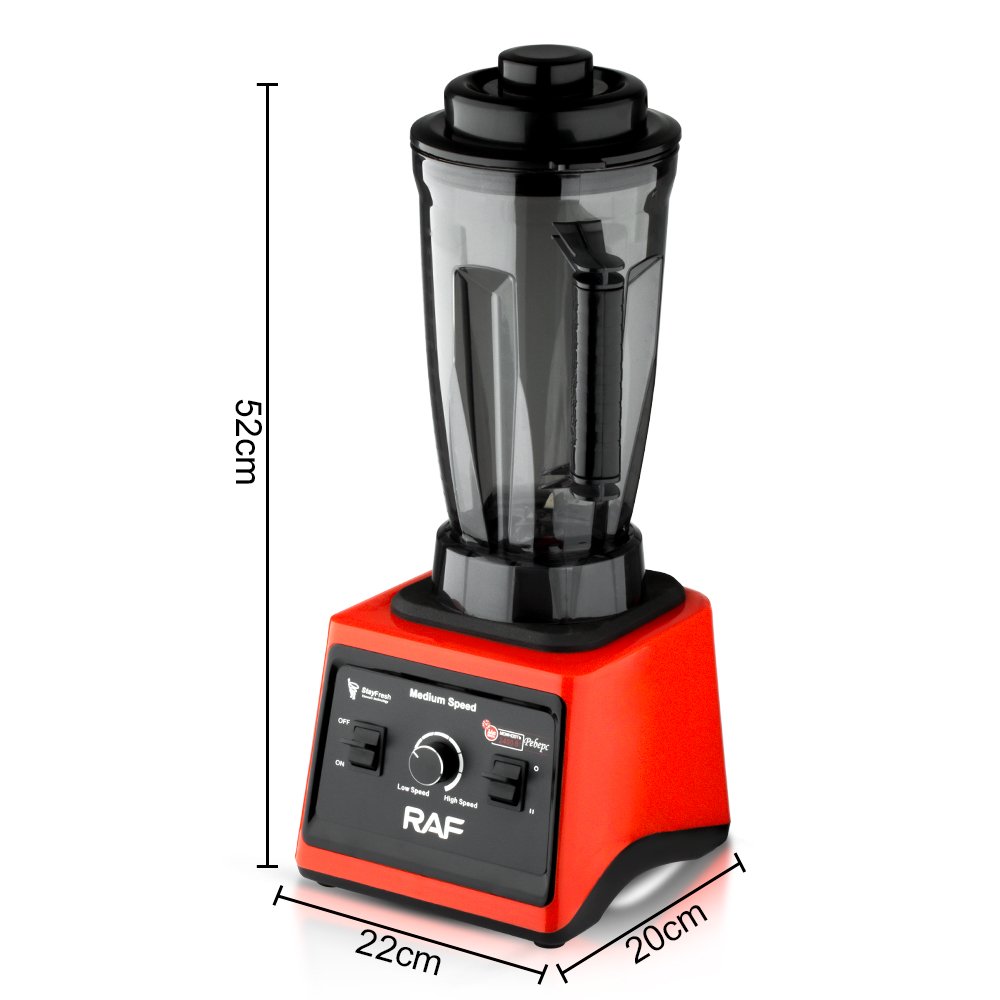 Powerful 2400w Commercial Ice Crusher 8 Blades 3L Electric Smoothie Blender for Milkshake