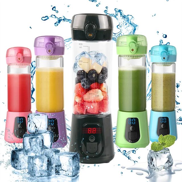 2023 Hot Sale Factory Direct Usb Rechargeable Juicer Bottle Mini Blender Portable Juicer