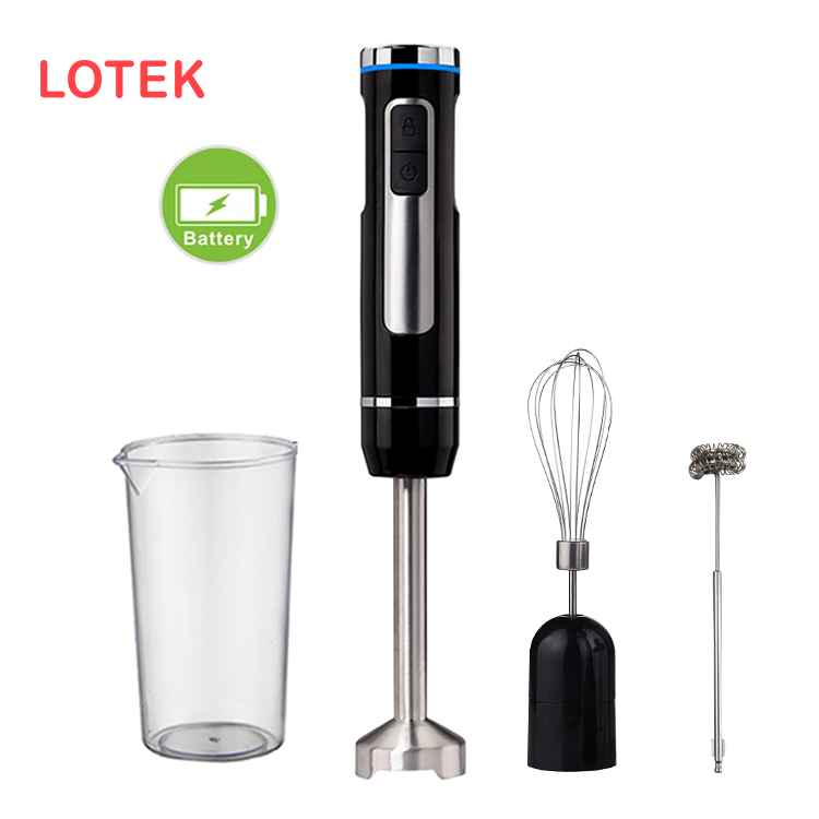 Home appliance Immersion Blender Set Kitchen Household Rechargeable Blender