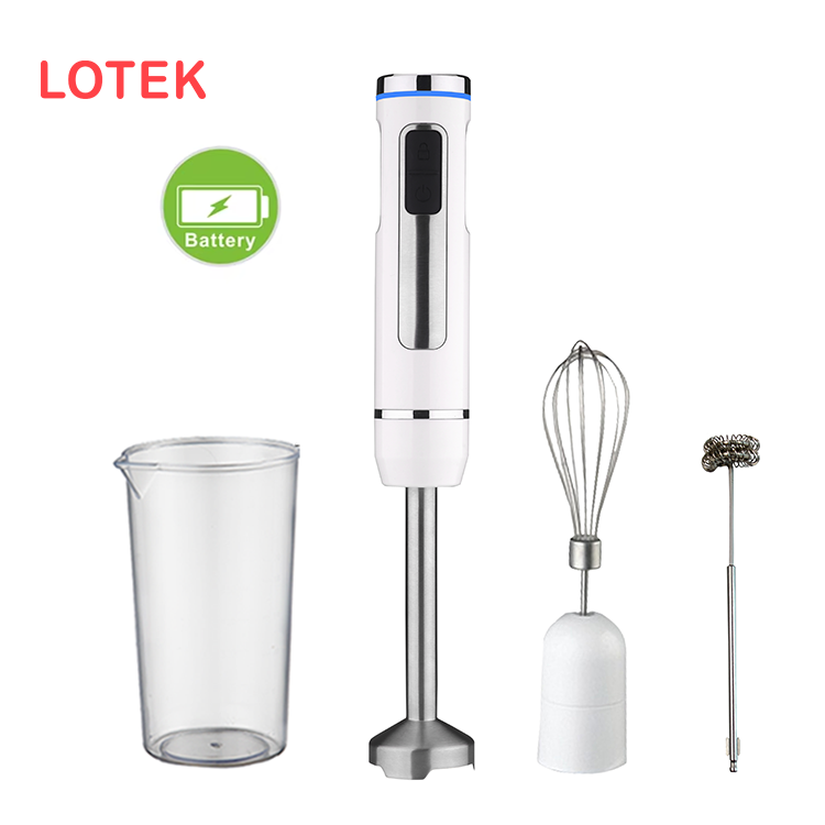 Home appliance Immersion Blender Set Kitchen Household Rechargeable Blender