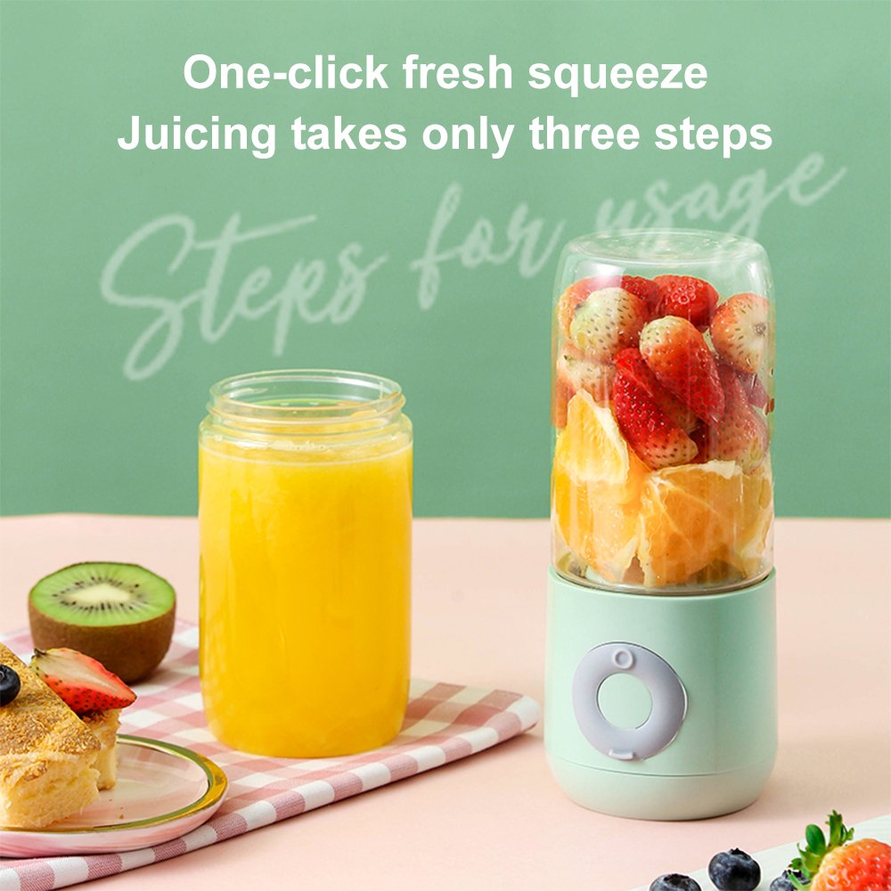 Portable Blender Juicer Mixing Rechargeable Mini Electric Mixer Cup Portable Smoothie Fruit Vegetable Usb Juicer Blender