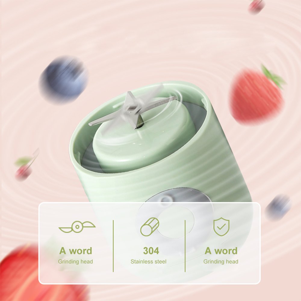 Portable Blender Juicer Mixing Rechargeable Mini Electric Mixer Cup Portable Smoothie Fruit Vegetable Usb Juicer Blender