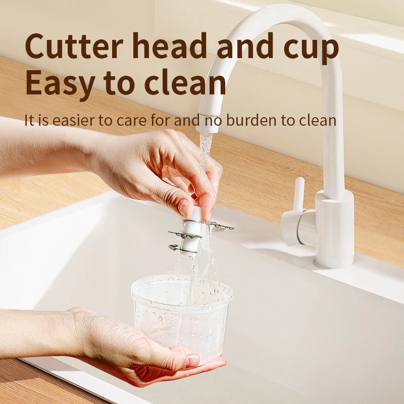Wholesale with USB Charging 250 ml Small Veggie Onion Chopper Blender Mini Electric Garlic Grinder Masher Food Processor