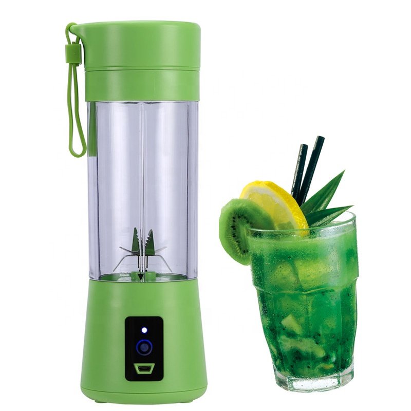 First Piece Special Price high quality 150w 380ml Usb Portable Electric Fruit Juicer 6 blades portable blender Cup