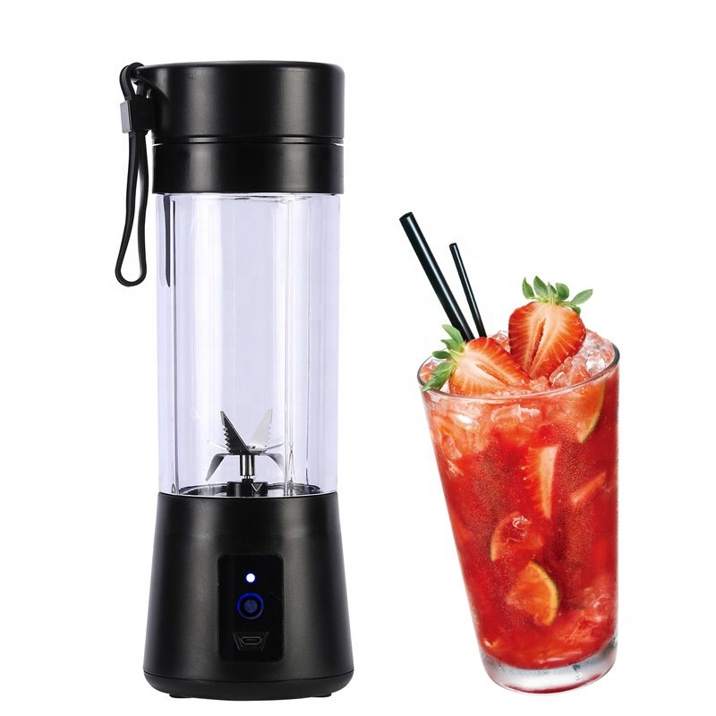 First Piece Special Price high quality 150w 380ml Usb Portable Electric Fruit Juicer 6 blades portable blender Cup