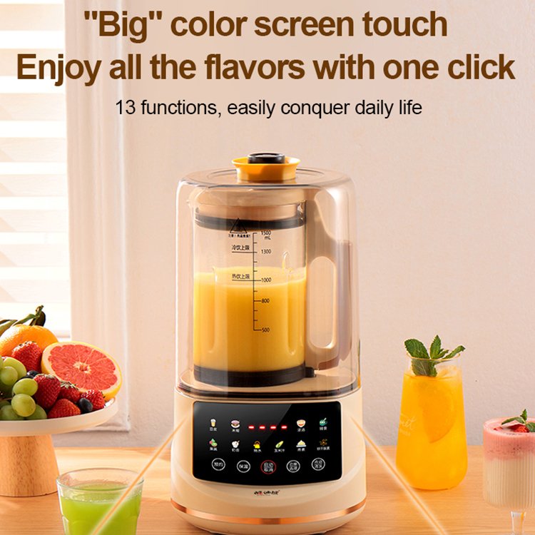 2024 Hot Sell Multifunctional Commercial Machine Kitchen Fresh Juicer 2 In 1 Silver Crest Electric Smoothie Mixer Blender