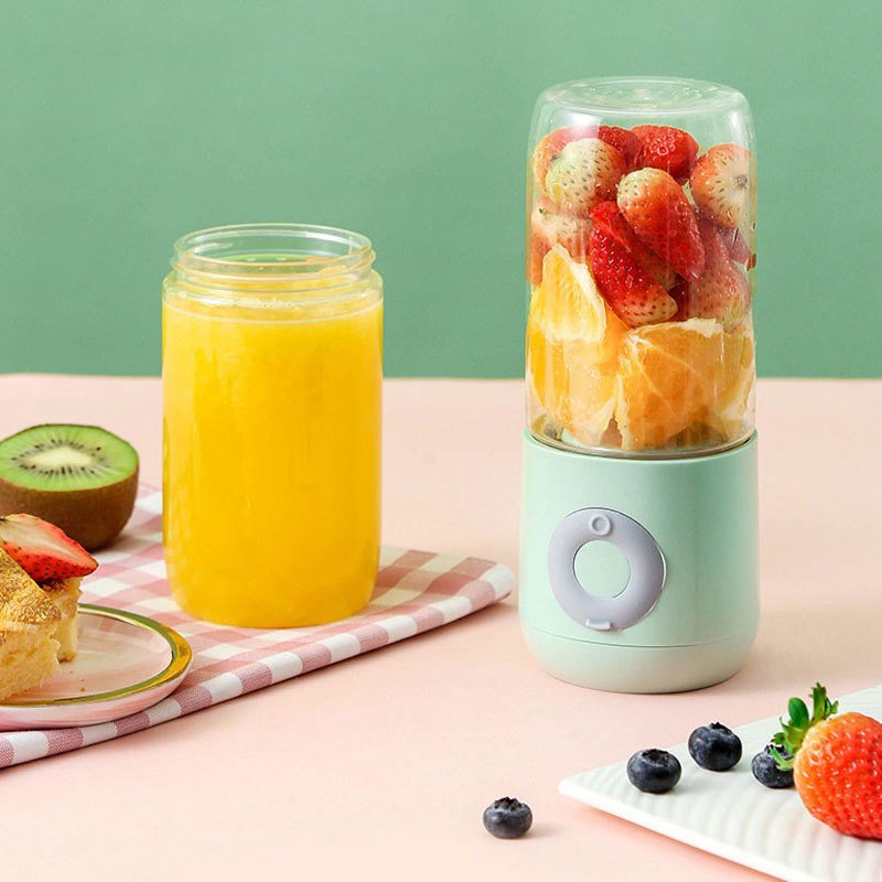 2024 Portable Juicer Blender USB Rechargeable Home Food Processor Smoothie Maker Mixer Juicer Machine Smart Mini Juicer Bottles