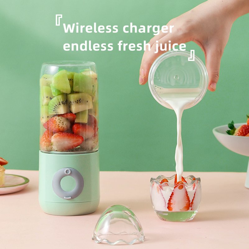 2024 Portable Juicer Blender USB Rechargeable Home Food Processor Smoothie Maker Mixer Juicer Machine Smart Mini Juicer Bottles