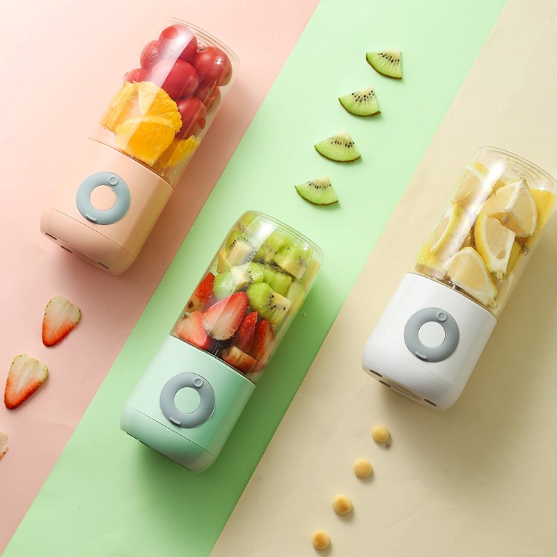 2024 Portable Juicer Blender USB Rechargeable Home Food Processor Smoothie Maker Mixer Juicer Machine Smart Mini Juicer Bottles