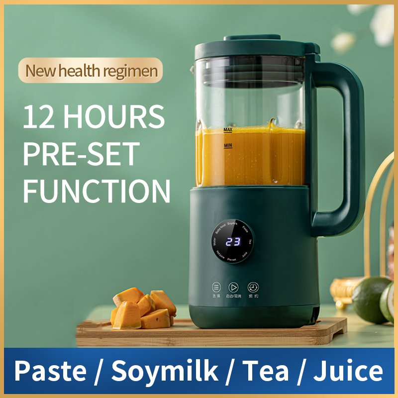 HB-D66 Multifunctional Soybean Milk Cooking Blender Hot Soup Maker Multi-Function Automatic Fruit Juicer