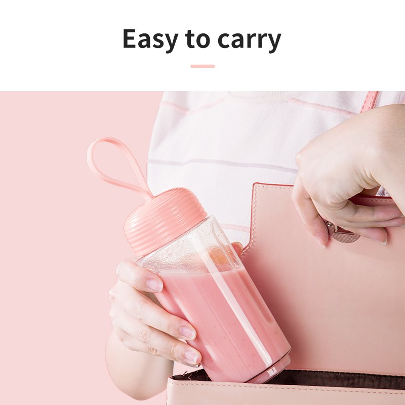 Personal Battery Usb juicer bottle plastic Rechargeable portable juicer blender