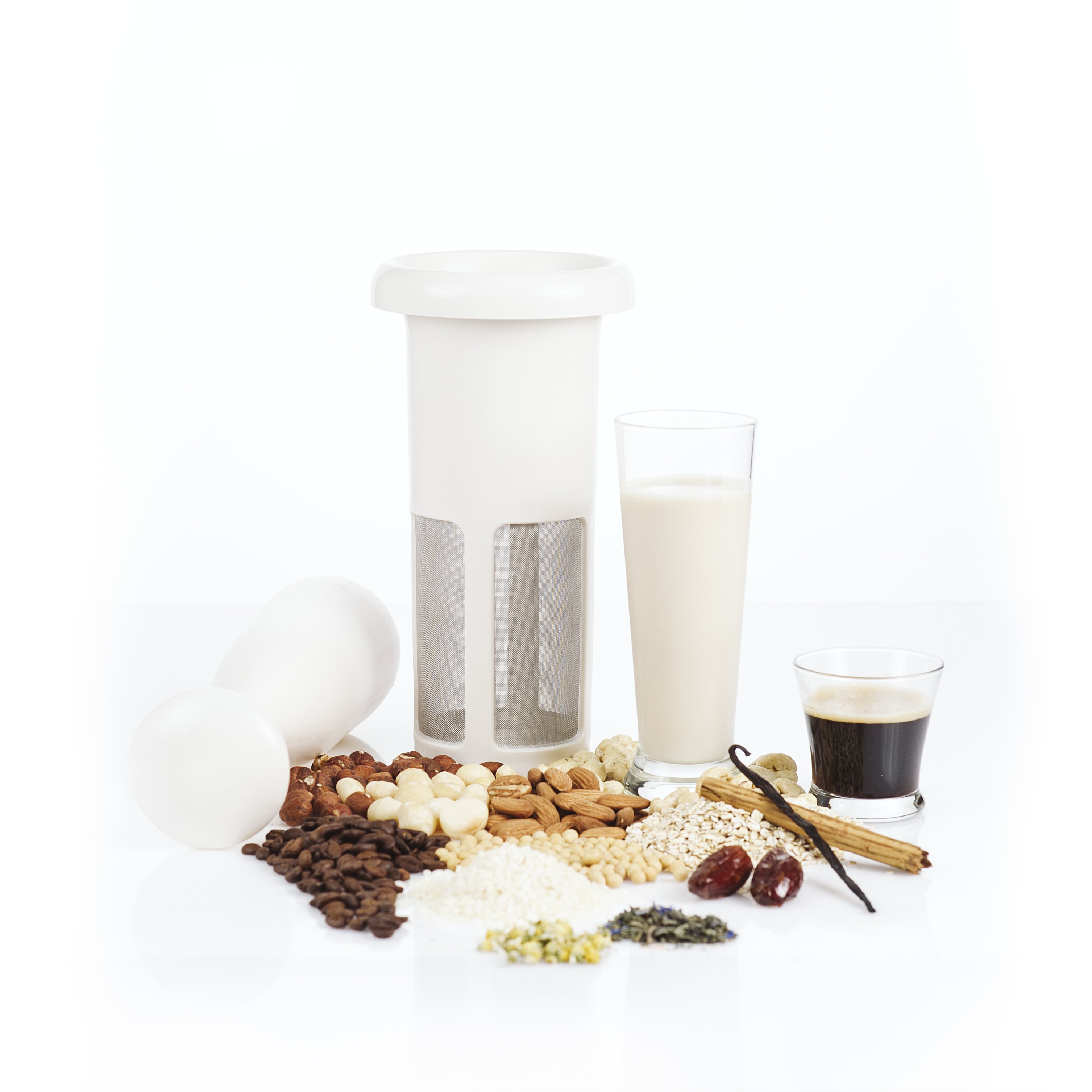 Vegan Milker CORE - Nut Milk Maker and Coffee Maker, blender accessory to make soymilk, oat milk, almond milk, coffee brewer