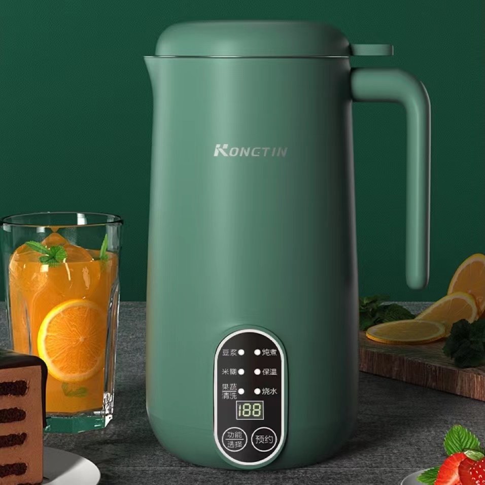 Hot Sale 400W Soy Bean Milk Maker Machine Blender Filter-free Function Kitchen Soup Maker With Heating Soy Milk Machine