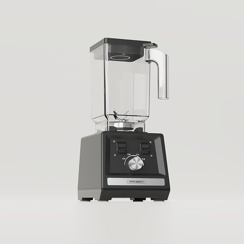 RANBEM High-Speed Ice-Crushing Power Table Blender for Crushing Ice and Mixing Ingredients with Stainless Steel Blades