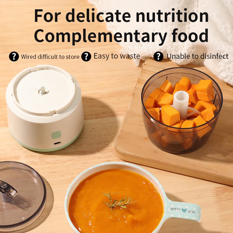 Mini meat grinder, home electric mini blender, automatic multi-function filling machine, intelligent cooking machine