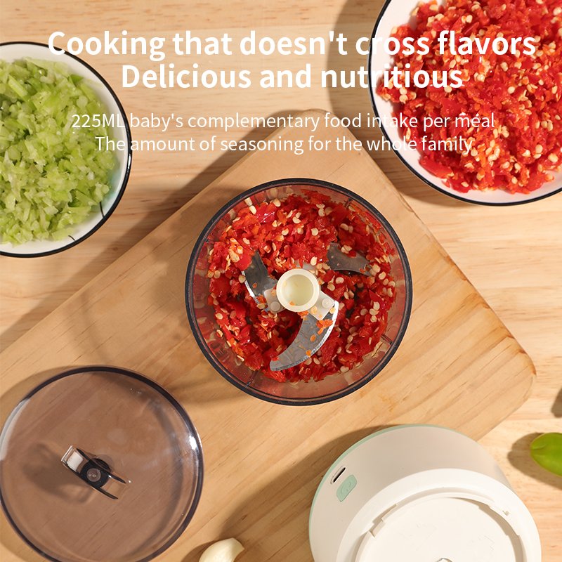 Mini meat grinder, home electric mini blender, automatic multi-function filling machine, intelligent cooking machine