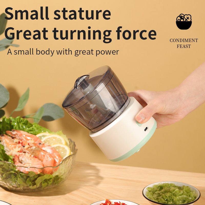 Mini meat grinder, home electric mini blender, automatic multi-function filling machine, intelligent cooking machine