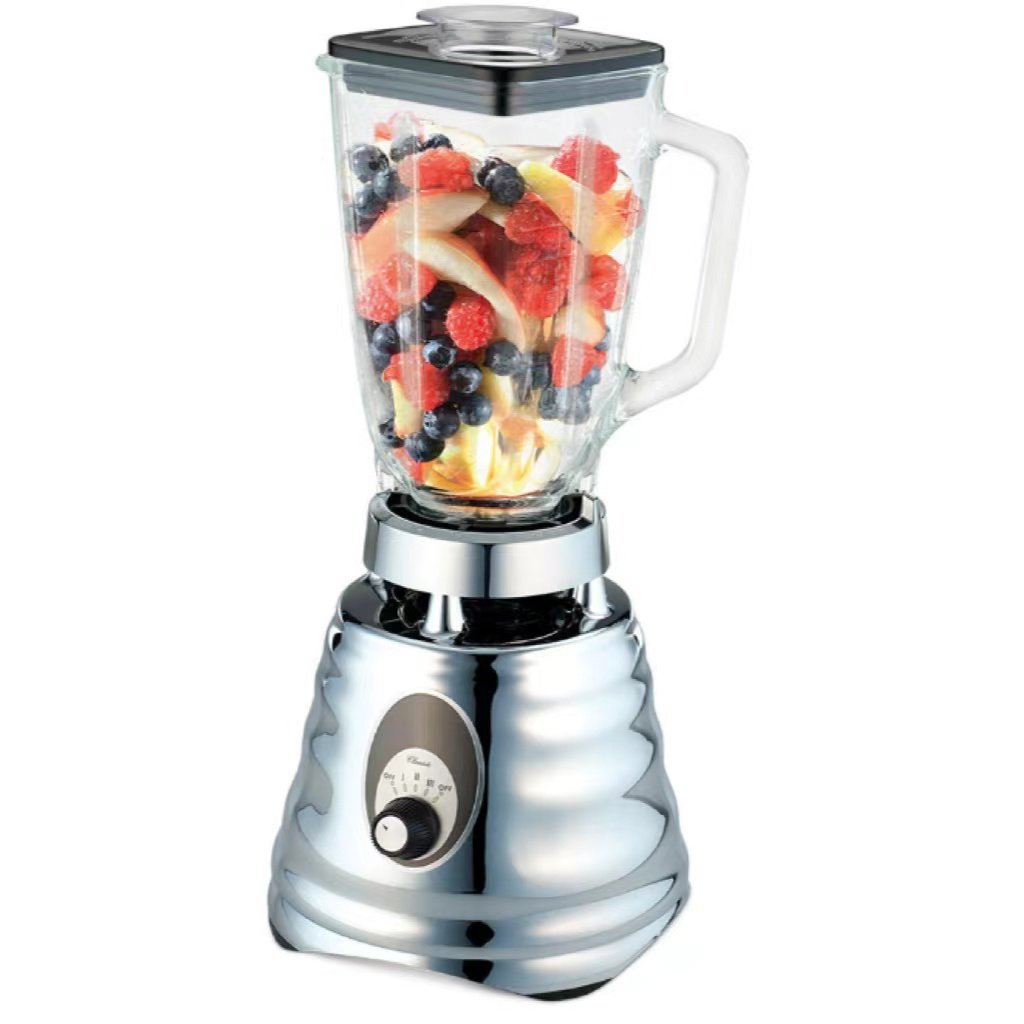 700w Stainless Steel Blender With 1.25l Glass Jar High Speed Motor Smoothie/Ice Crusher/Soup Cooking Vacuum Maker Blender