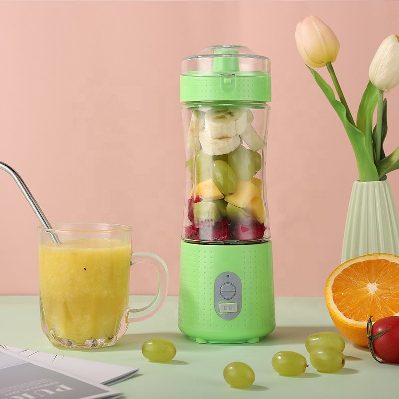 Special Price 230w usb rechargeable handheld portable blender 380ml mini smoothies mixer slow fruit juicers cups