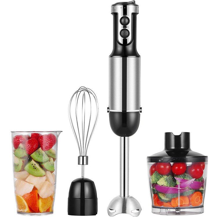 4 In 1 High Quality DC Motor Appliances Kitchen Electric Hand Stick Immersion Blender