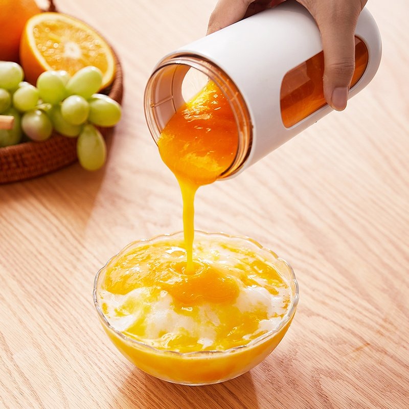 Personal battery powered Fruit juicer usb charging juicer blender 400ml electric blend active bottles mini juicer blender