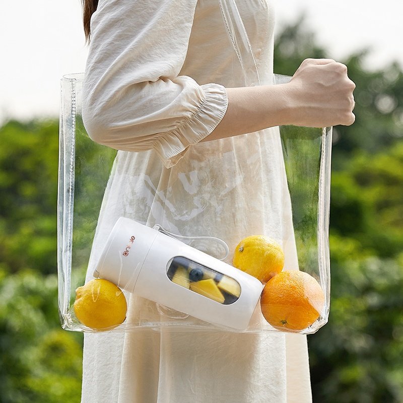 Personal battery powered Fruit juicer usb charging juicer blender 400ml electric blend active bottles mini juicer blender