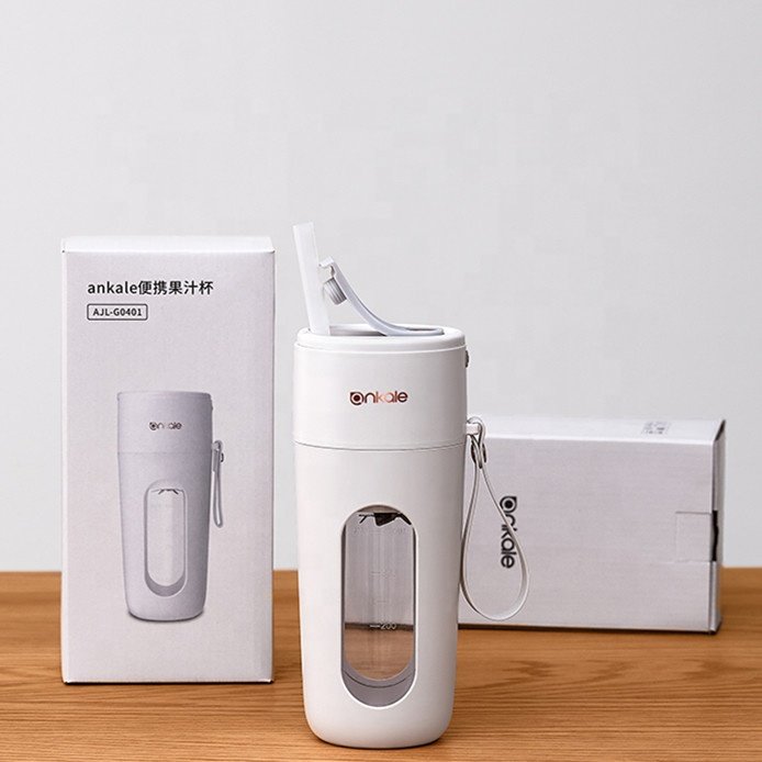 Personal battery powered Fruit juicer usb charging juicer blender 400ml electric blend active bottles mini juicer blender