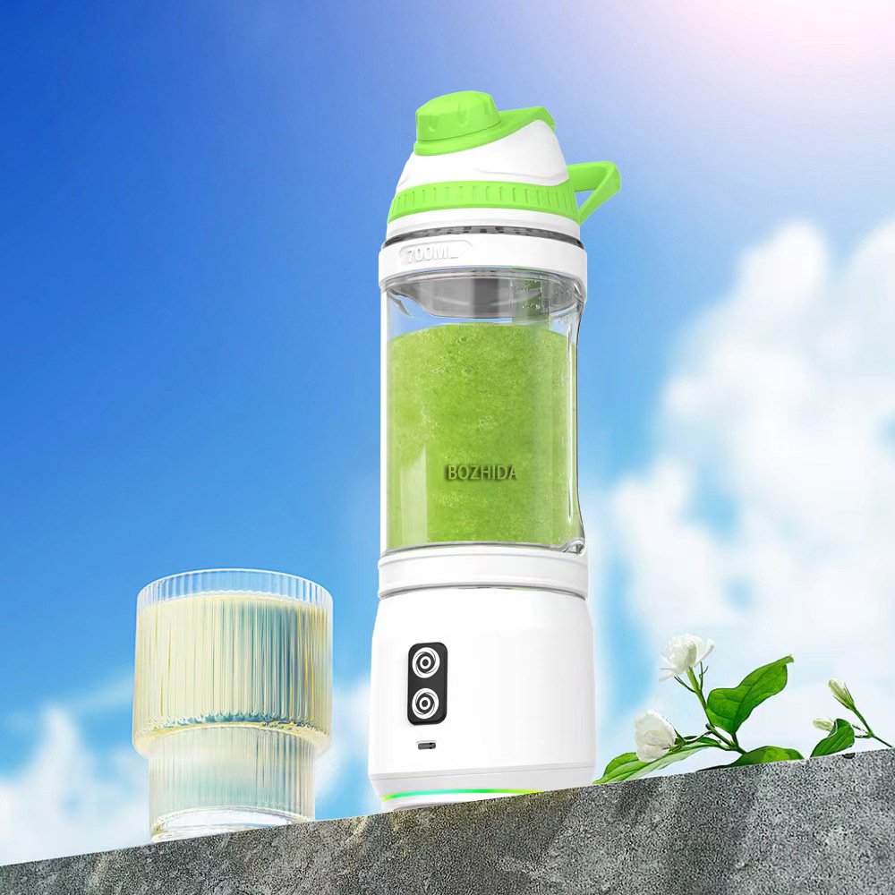 Household Hotel Use Made Plastic Customized Portable Hand-Held Automatic Protein Shake Mixer Crush Blender