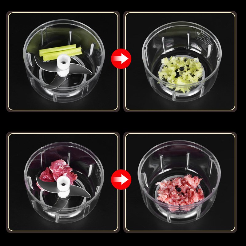 chopper blender cup usb rechargeable mixer juicer mini bottle electric portable blender