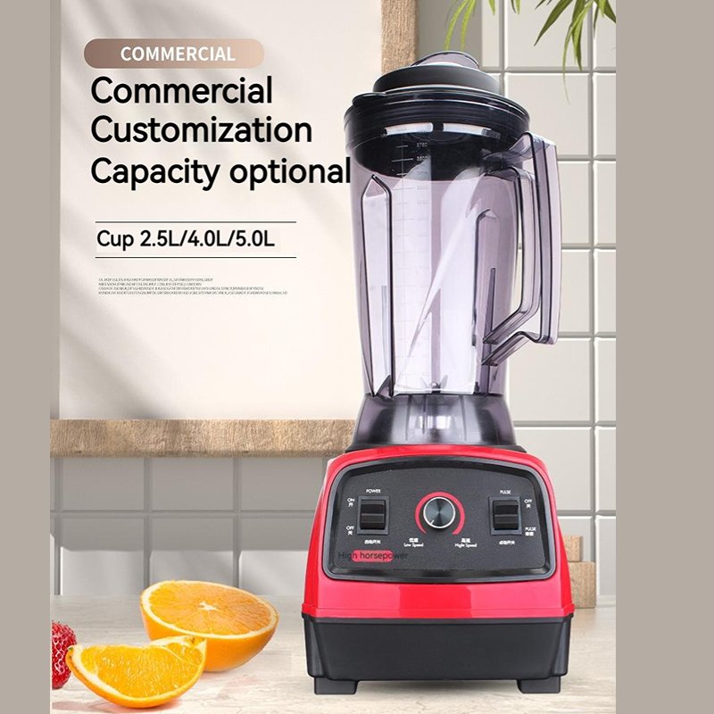 Commercial Smoothie Juicer Heavy Duty Food Processor Electric High Performance Multi-Function Powerful Kitchen Blender