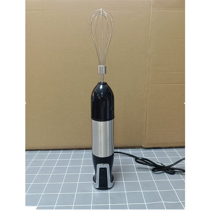4 in 1 handhold Silver Colored 304 Stainless Steel Turbo Mode Electric Multifunctional Stick Hand Blender