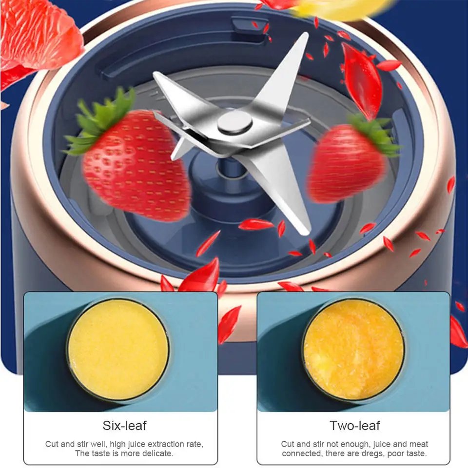 High Quality Juice Extractor Rechargeable Portable BlendersJuice Blender