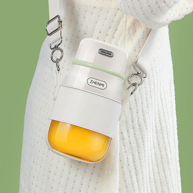 ZHENMI J11 Portable Juicer Cup Personal Blender Smoothies Mini Bottle Rechargeable Fruit Wireless Orange Juice Mixer