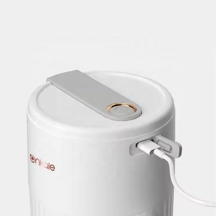 2024 Ankale new design personal fruit juicer electric mini blender usb type-C rechargeable camping 400ml fresh juice maker